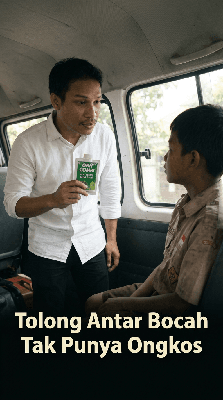 Tolong Antar Bocah Tak Punya Ongkos