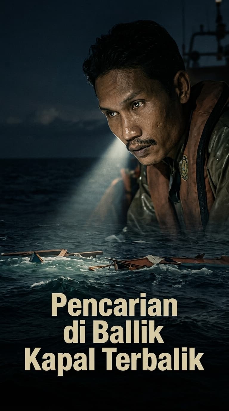 Pencarian di Balik Kapal Terbalik