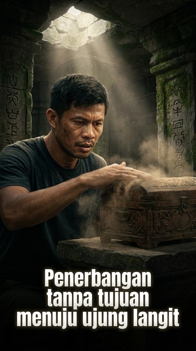 Penerbangan tanpa tujuan menuju ujung langit