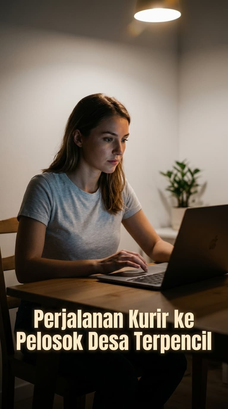 Perjalanan Kurir ke Pelosok Desa Terpencil