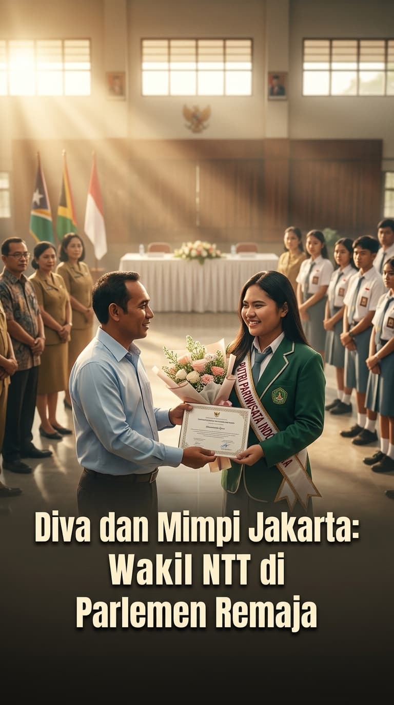 Diva dan Mimpi Jakarta: Wakil NTT di Parlemen Remaja
