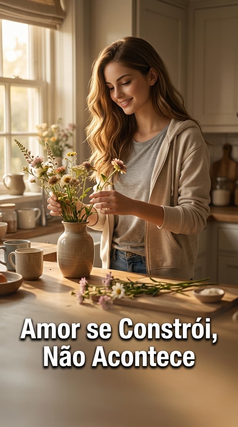 Amor se Constrói, Não Acontece
