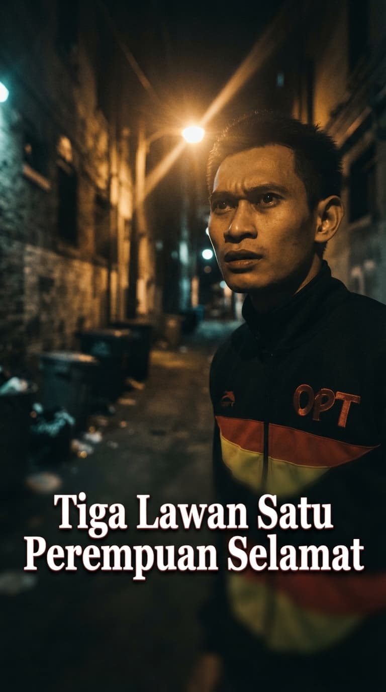 Tiga Lawan Satu Perempuan Selamat