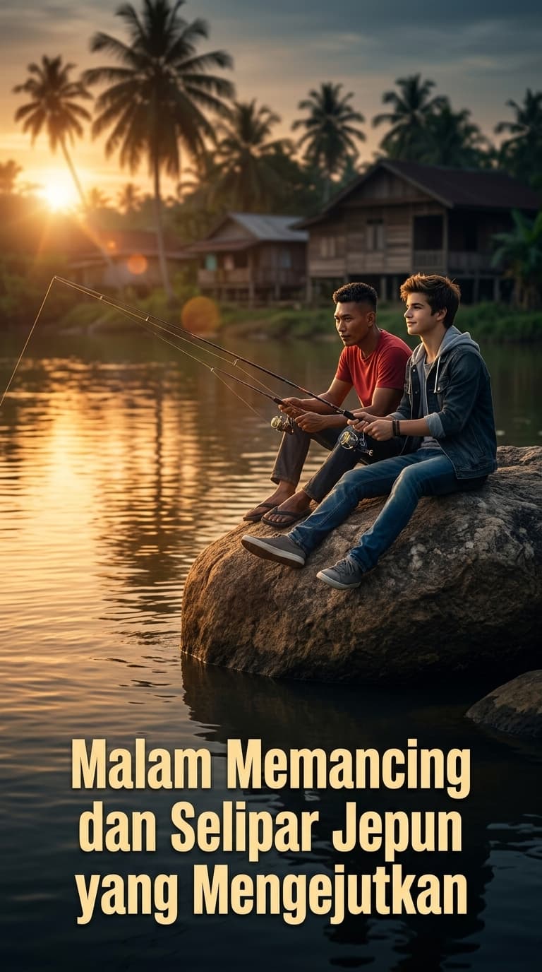 Malam Memancing dan Selipar Jepun yang Mengejutkan