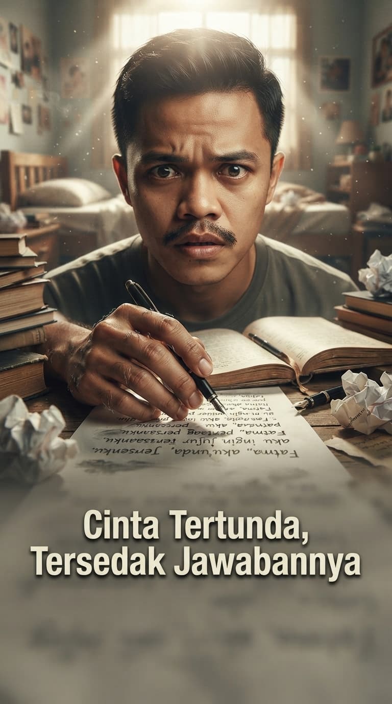 Cinta Tertunda, Tersedak Jawabannya