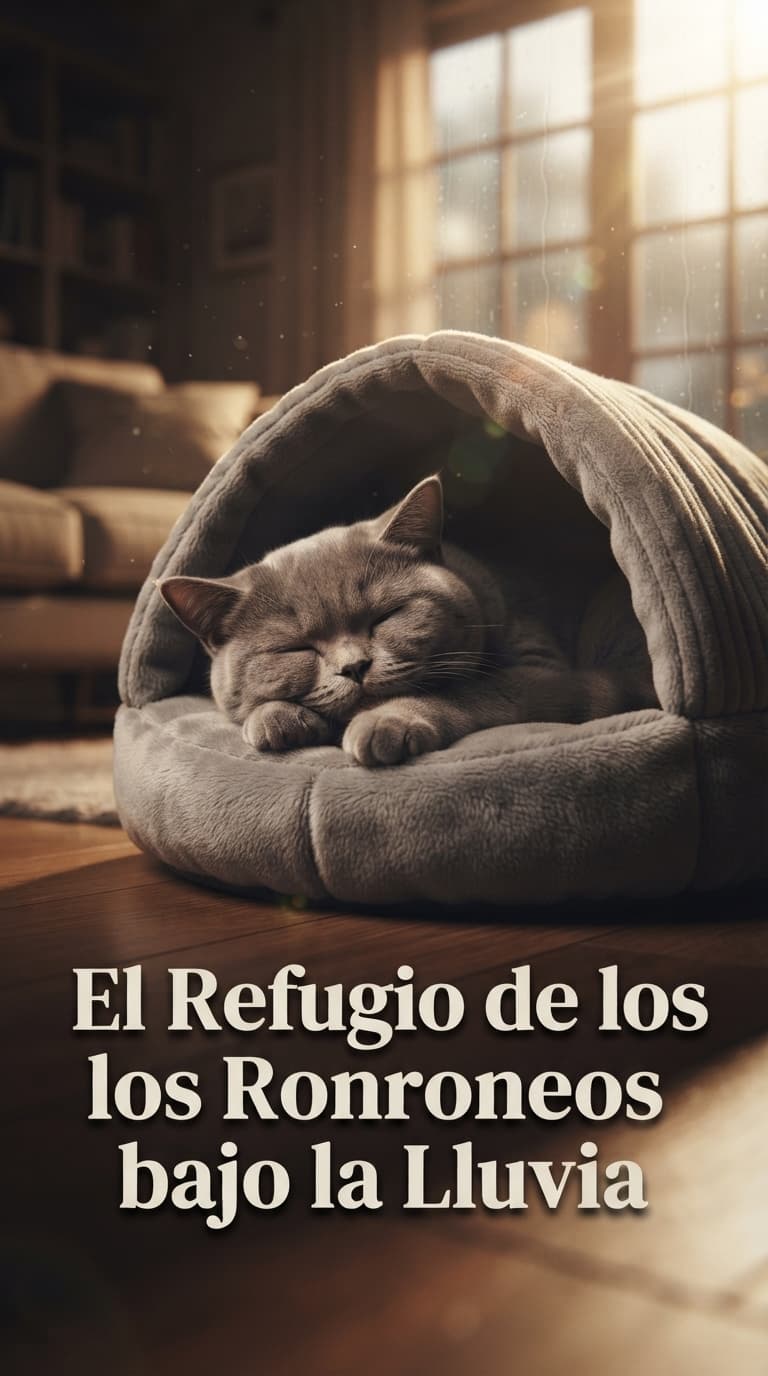 El Refugio de los Ronroneos bajo la Lluvia