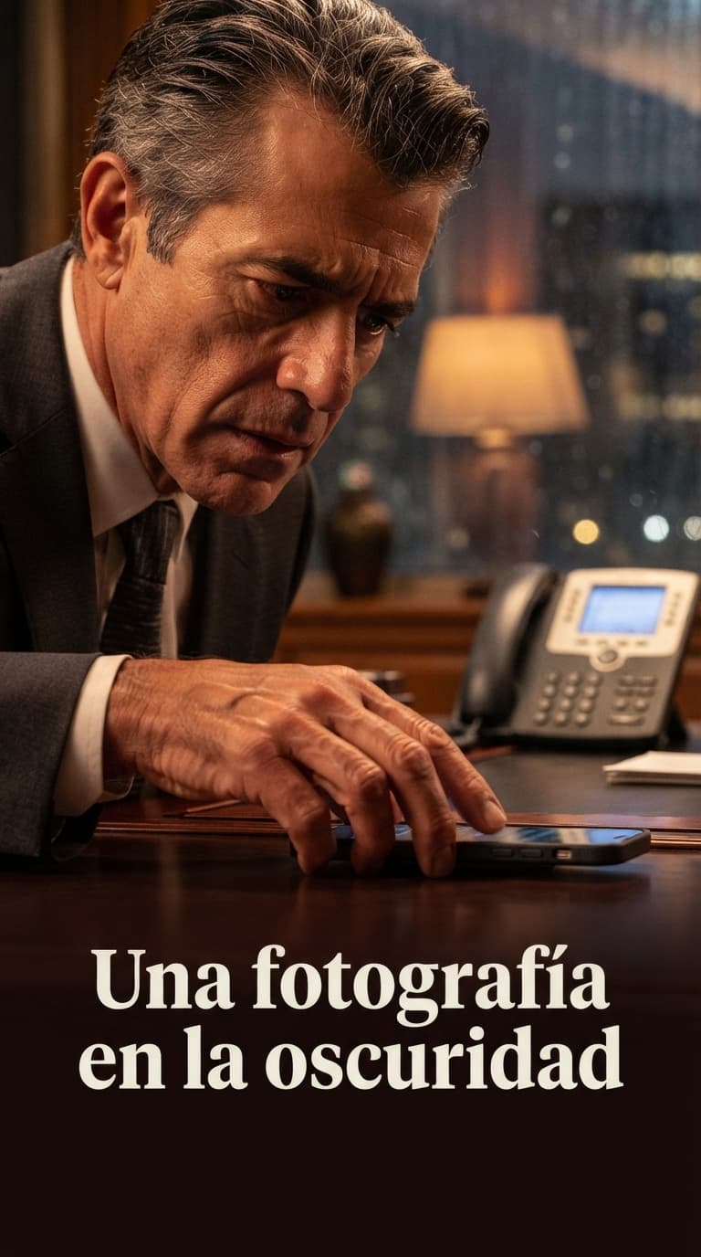 Una fotografía en la oscuridad