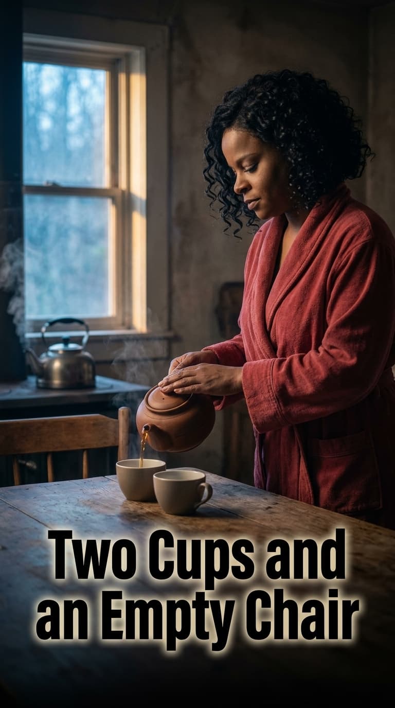 Two Cups and an Empty Chair