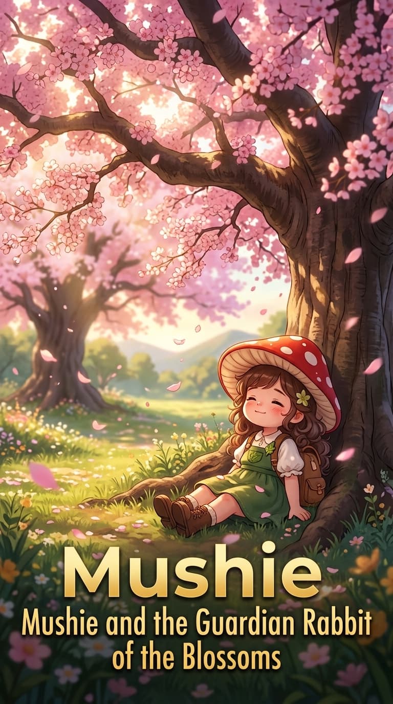 Mushie and the Guardian Rabbit of the Blossoms