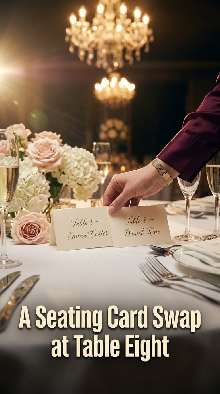 A Seating Card Swap at Table Eight