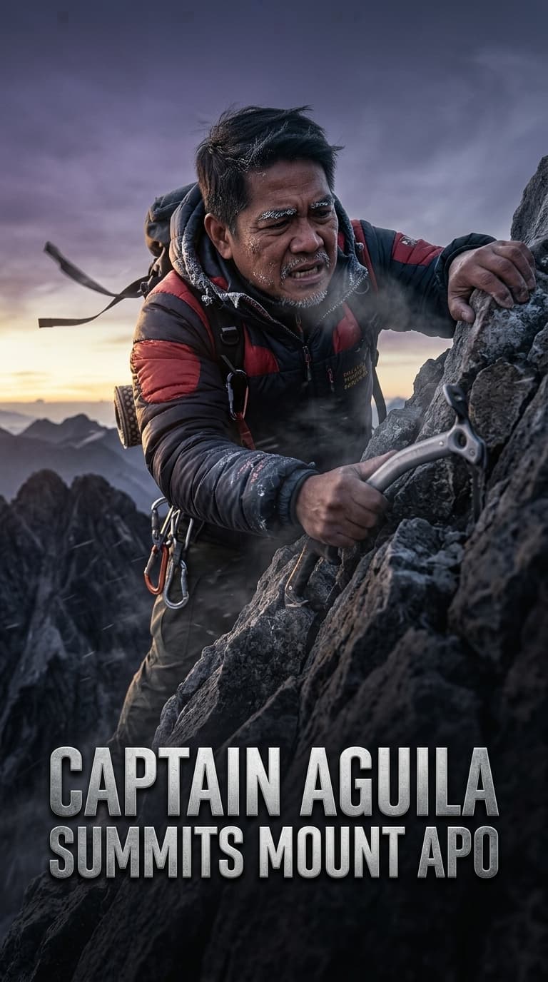 Captain Aguila Summits Mount Apo