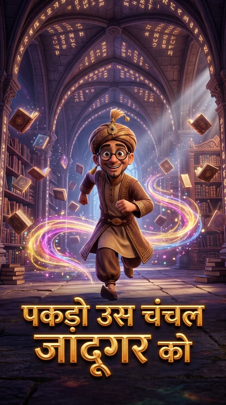 पकड़ो उस चंचल जादूगर को