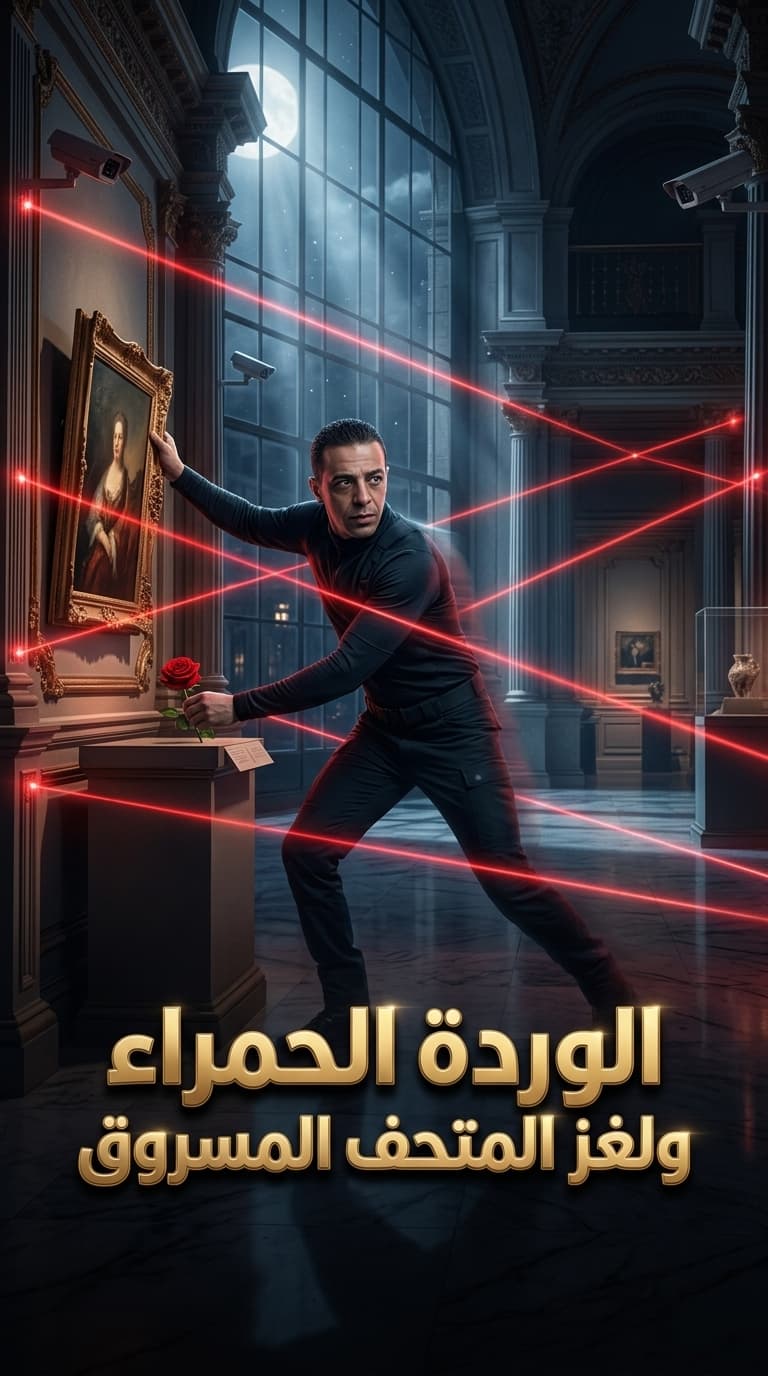 الوردة الحمراء ولغز المتحف المسروق