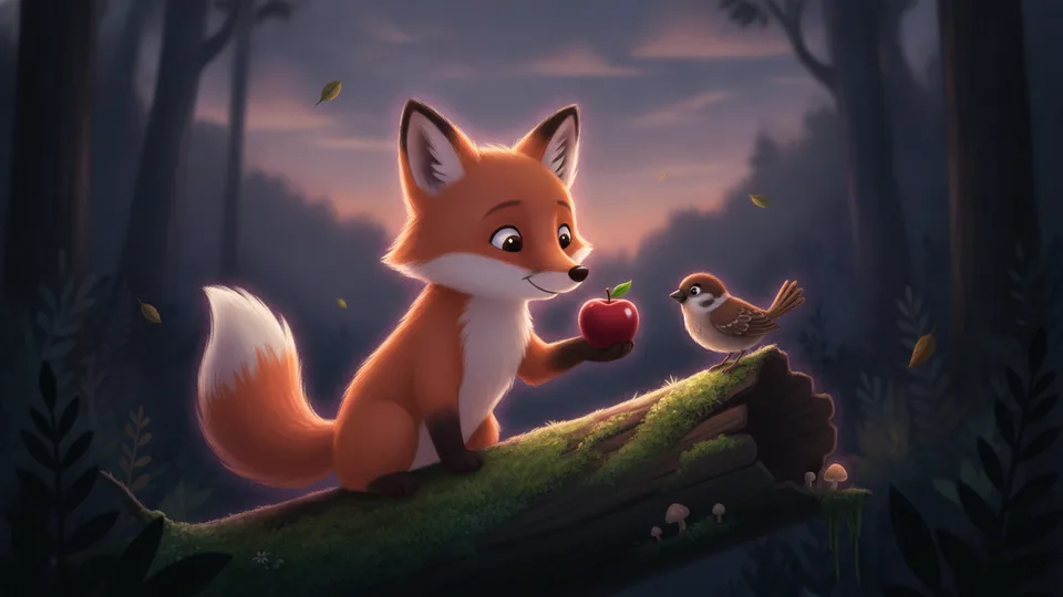The fox who learned to share